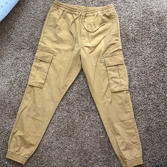 Mens Canvas Cargo Jogger Pants | Poshmark